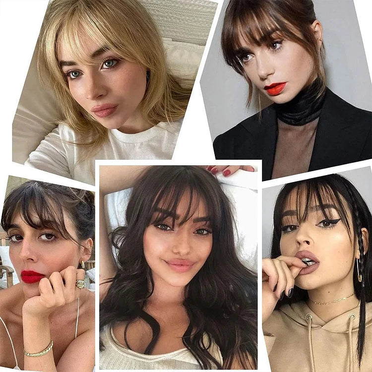 Clip-in-Fransen für einen sofort verwandelt Look