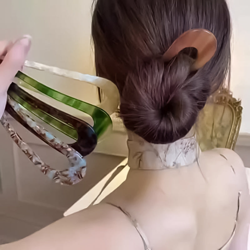 洗練された髪型のためのエレガンスと維持