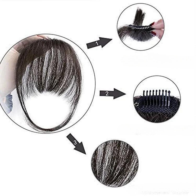 Clip-in-Fransen für einen sofort verwandelt Look