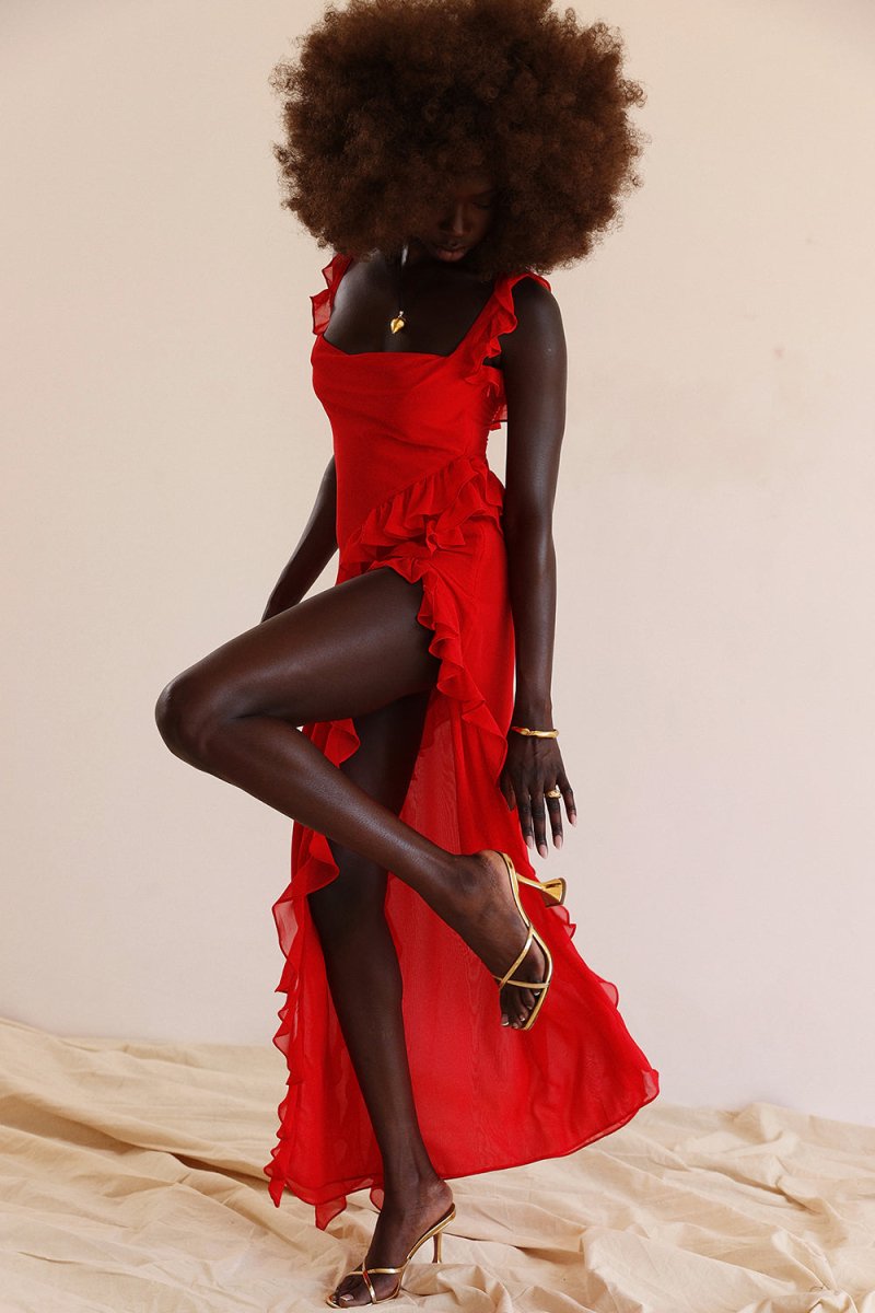 Elegantes langes Kleid für alle Anlässe