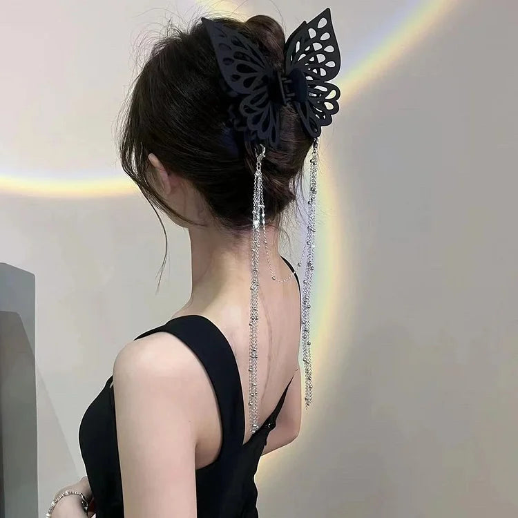 Butterfly hair clip