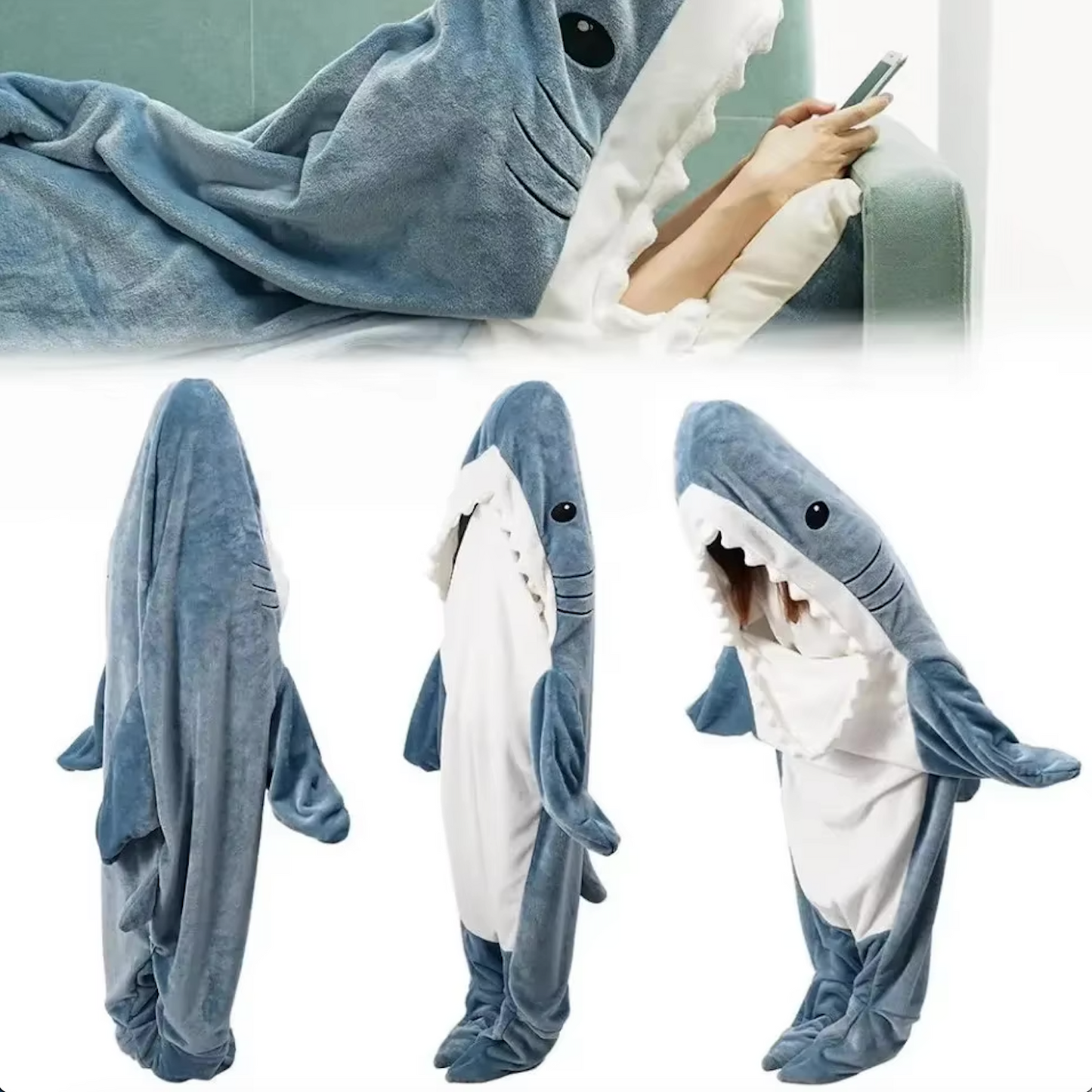 Couverture Requin : Confort et Fun Assurés !